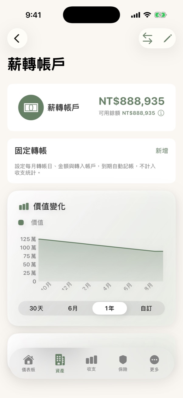存款詳情頁