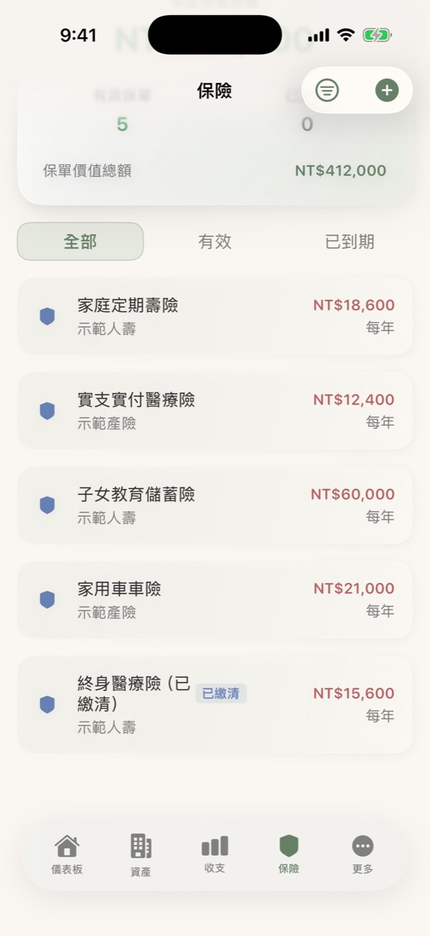 已繳清標籤